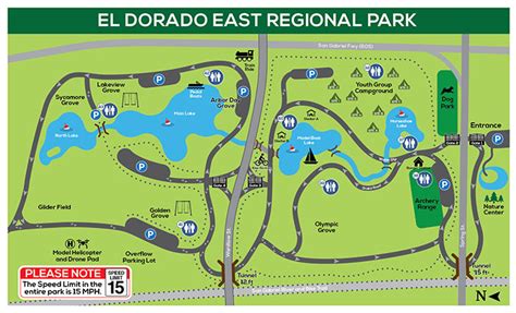 prado regional park site map.